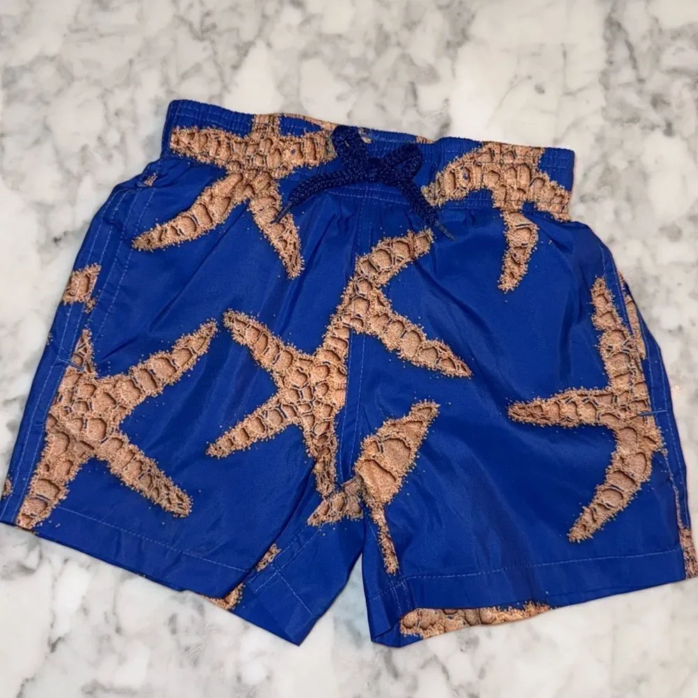 Vilebrequin Starfish Quick Dry Swim Trunks 4Y
